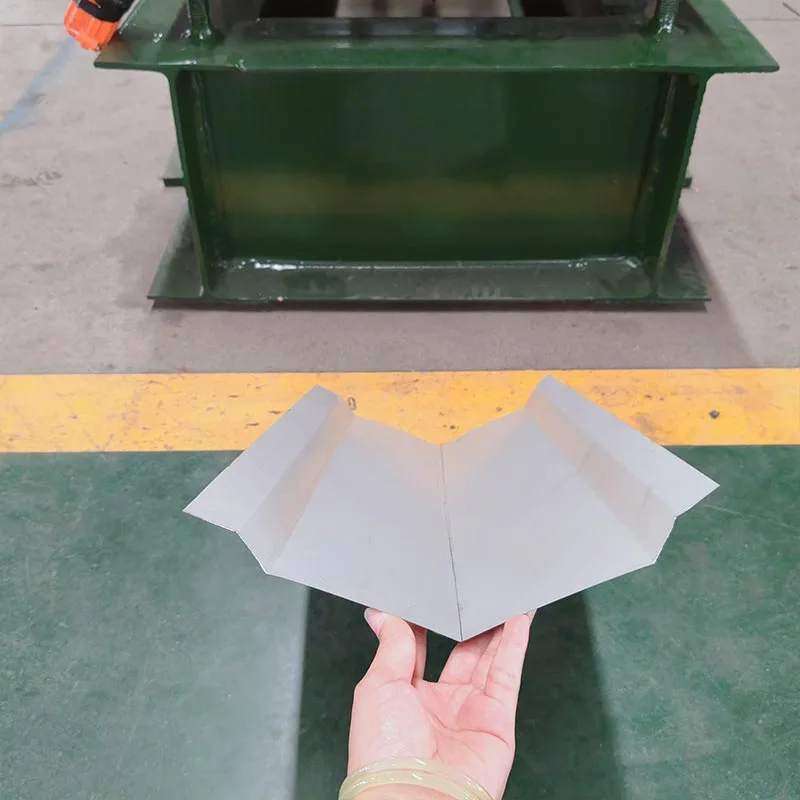 Automatic Ridge Cap Roll Forming Machine